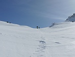 Ultimi passi per la Bocchetta di Scarpia....